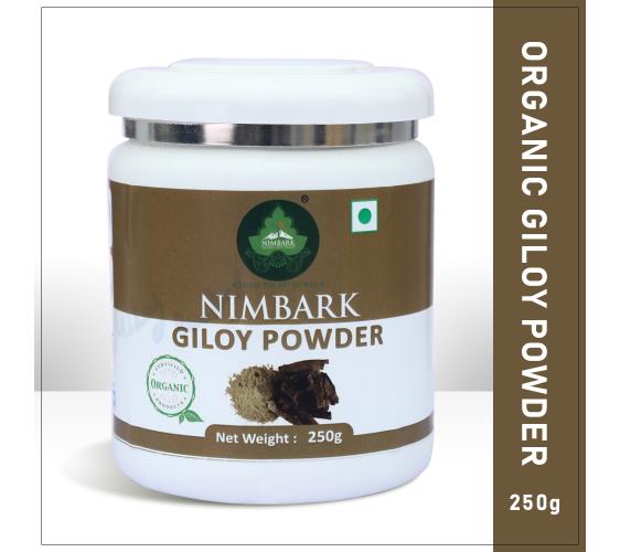 Nimbark Organic Giloy Powder | Guduchi | Gulvel Powder | Immunity Booster | Giloy Churna 250gm