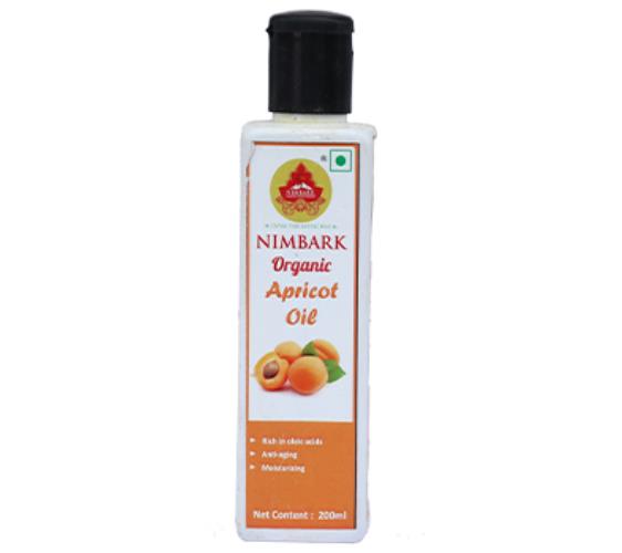 Nimbark Organic Apricot Oil | 100% Pure & Natural Oil | Skin Oil | Essential Oil 200ml