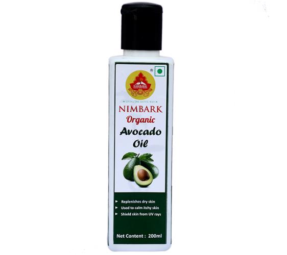 Nimbark Organic Avocado Oil | Vitamin E Oil | Pure & Natural Oil | Skin Oil 200ml
