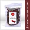 Nimbark Organic  Red Chilli Whole | Dried Kashmiri Chilly Stemless | Authentic Sun Dried 100gm