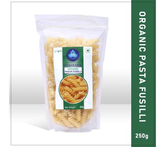 Nimbark Organic Pasta Fusilli | Grain Pasta | Healthy Pasta | Fusilli Pasta 250gm
