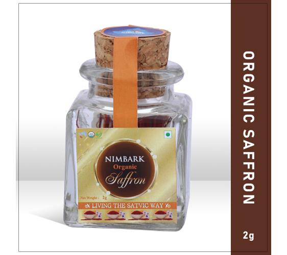 Nimbark Organic Saffron | pure And Natural Kesar | Organic Kesar 2gm