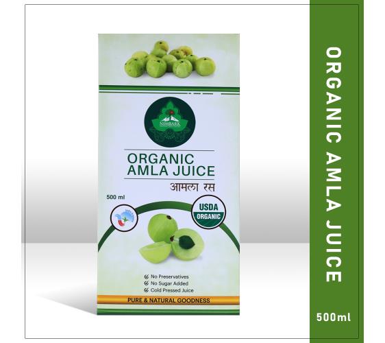 Nimbark Organic Amla Juice | Herbal Juice | Immunity Booster | Vitamin C and Antioxidants Juice | Amla Juice 500ml
