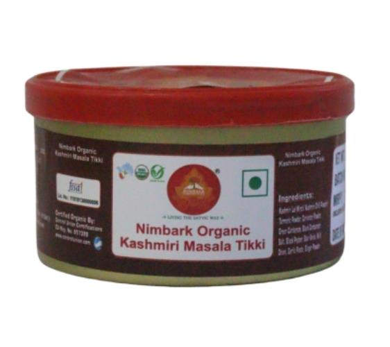 Nimbark Organic Kashmiri Masala Tikki | Kashmiri ver | Kashmiri Masala 200 gm