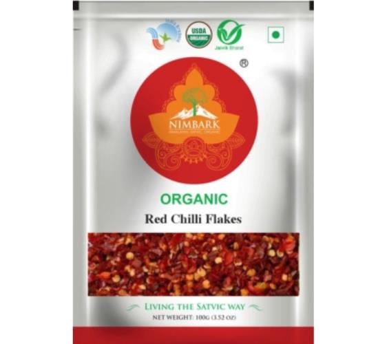 Nimbark Organic Red Chilli Flakes