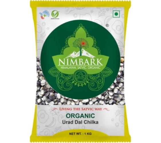 Nimbark Organic Urad Dal Chhilka Black Beans Split