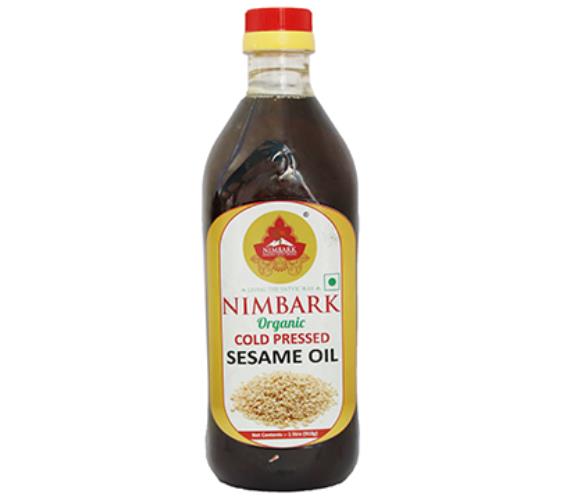 Nimbark Organic Sesame Oil | Sesame Oil | Cooking Oil | Natural Oil | Til ka Tel 1Ltr