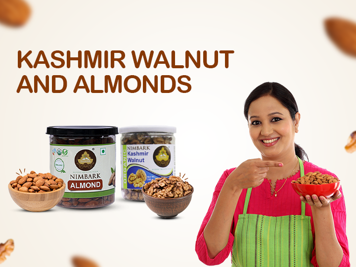 Health Benefits of Consuming the Kashmir Walnut and Almonds