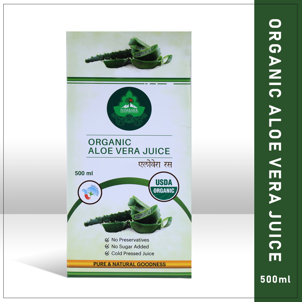 Nimbark Organic Aloevera Juice | Natural Juice | Aloevera Juice | Healthy Juice | Herbal Juice 500ml