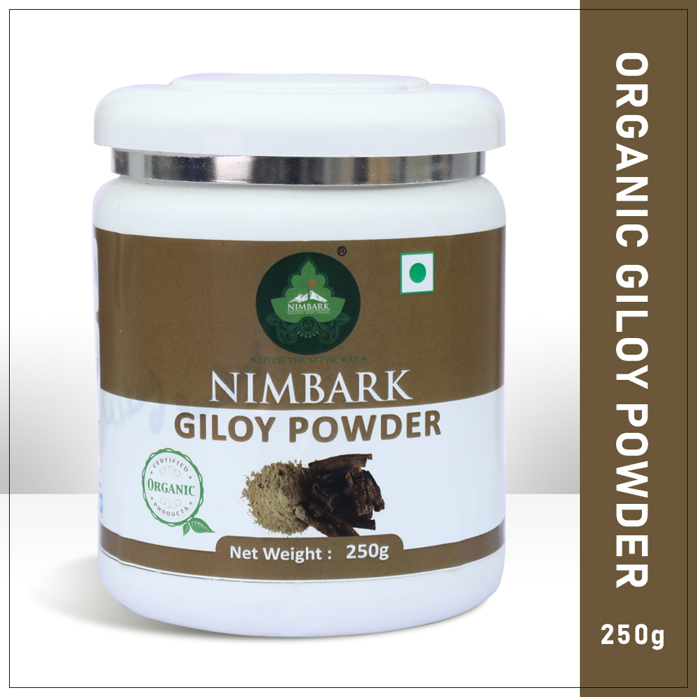 Nimbark Organic Giloy Powder | Guduchi | Gulvel Powder | Immunity Booster | Giloy Churna 250gm