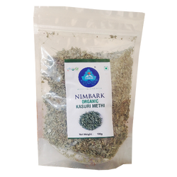 Nimbark Organic Dried Fenugreek | Organic Kasuri Methi | kasuri methi 100gm