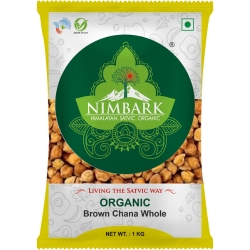 Nimbark Organic Brown Chana whole dal Gram