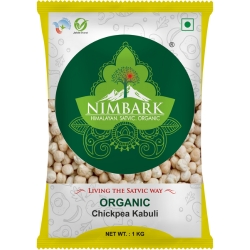 Nimbark Organic Chickpea Kabuli 1KG