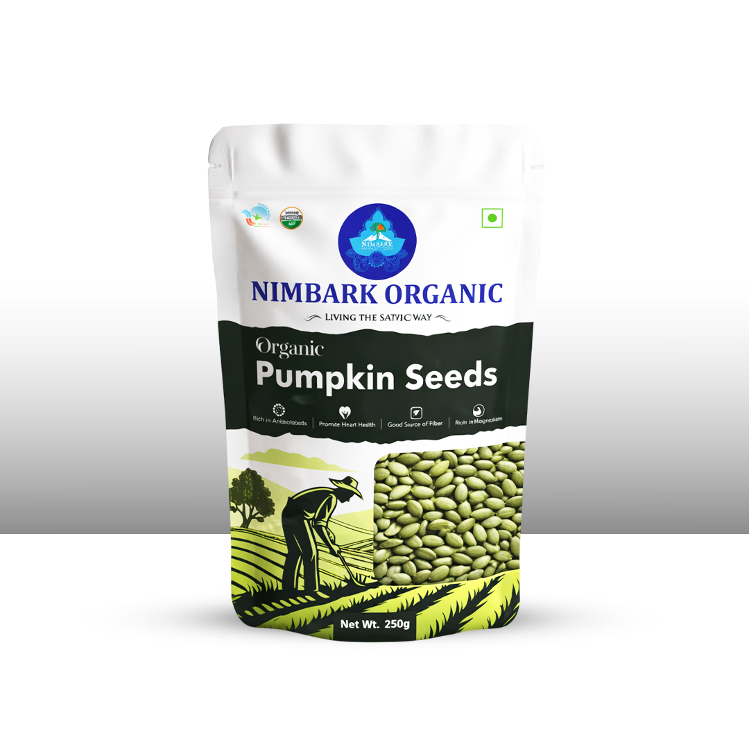 Nimbark Organic Pumpkin Seeds | Raw Pumpkin Seed | Diet Food | Pumpkin Seeds 250gm
