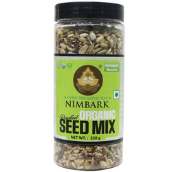 Nimbark Organic Roasted Seed Mix | Seeds for Eating | Roasted Seeds | Mix Seeds 250gm