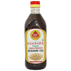 Nimbark Organic Sesame Oil | Sesame Oil | Cooking Oil | Natural Oil | Til ka Tel 1Ltr