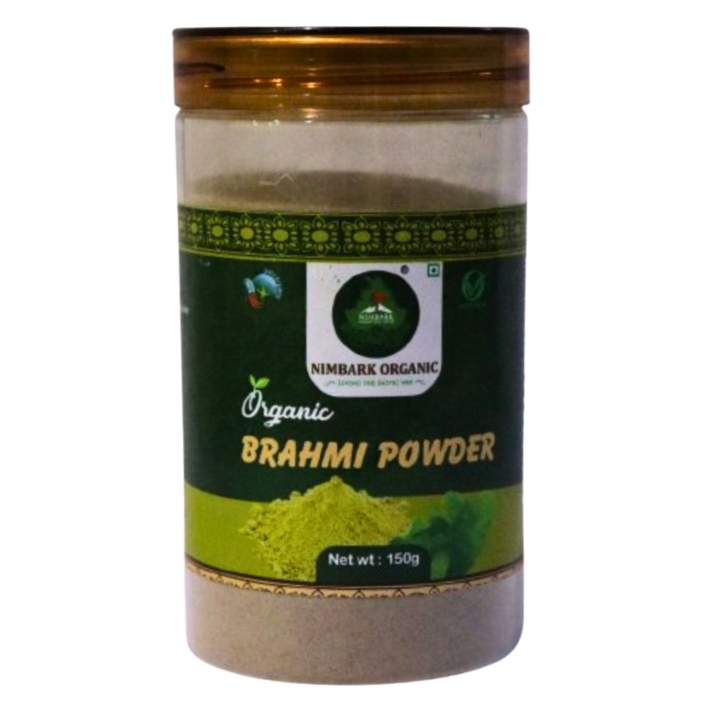 Nimbark Organic Brahmi Powder | 100% Pure and Natural Powder | Herbal Powder | Brahmi Powder 150gm