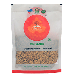 Nimbark Organic Fenugreek Whole | Whole Methi Dana Seeds | Methi Dana | Sabut Methi 100gm
