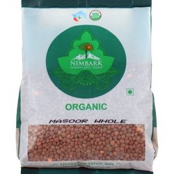 Nimbark Organic Masoor Whole | Whole Masoor Dal | Malka Masoor Dal 500gm