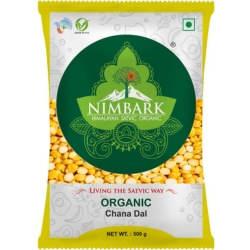 Nimbark Organic Chana Dal | Gram Split | Split Chickpeas | Split Bengal Gram 500gm