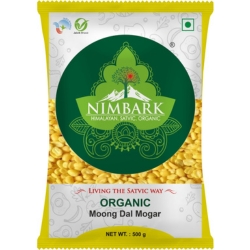 Nimbark Organic Moong Dal | Mogar Dal | Sukhi Moong Dal 500gm