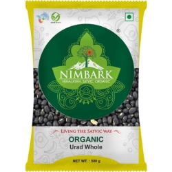 Nimbark Organic Urad Whole | Urad Dal | Black Urad | Sabut Urad 500gm