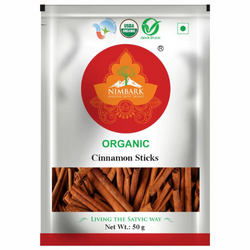 Nimbark Organic Cinnamon Sticks-50gm