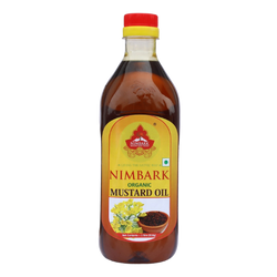 Nimbark Organic Mustard Oil | Cooking Oil | Natural Oil | Pure And Natural Oil 1Ltr