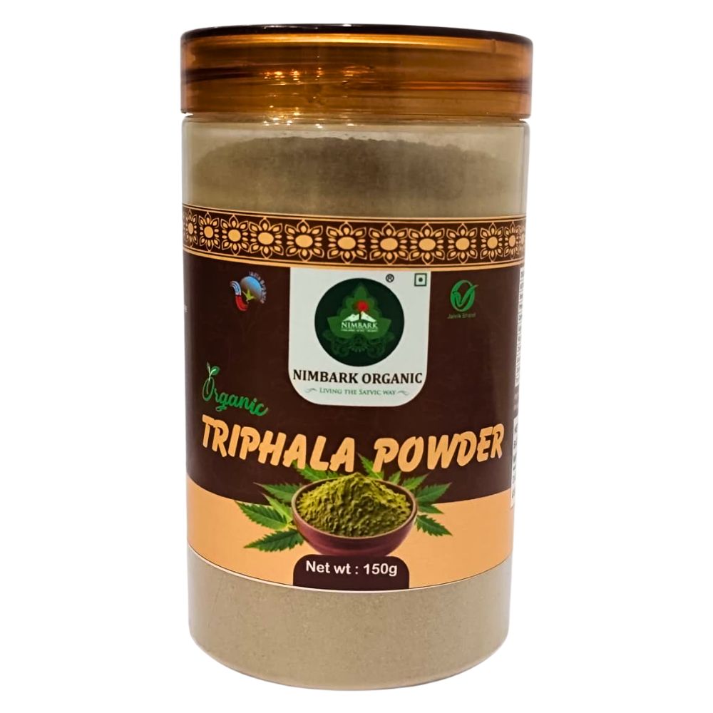 Nimbark Organic Triphala Powder | Organic Powder | Triphala Churna | Vitamin C Powder 150gm
